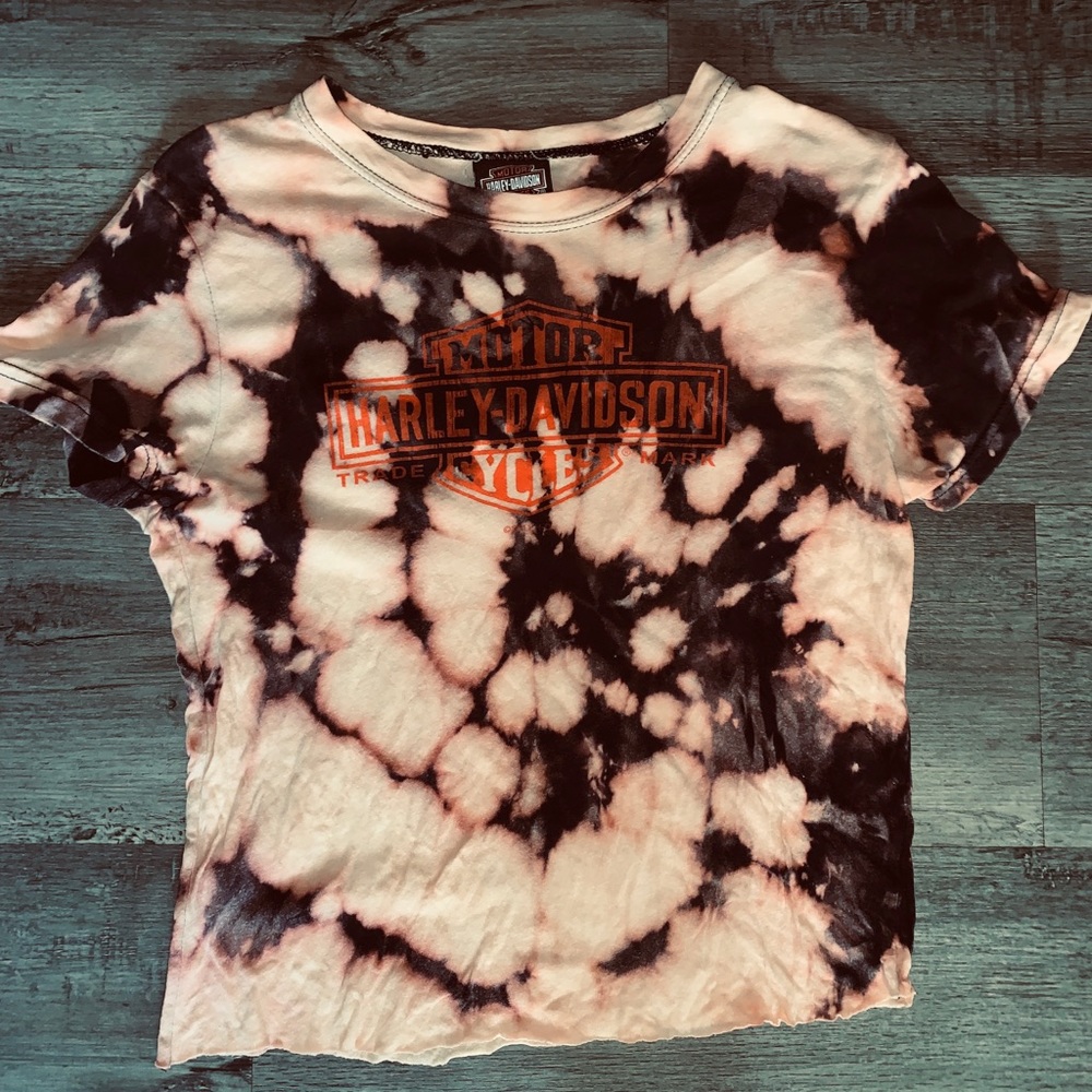 Harley Davidson Acid Dye Tee